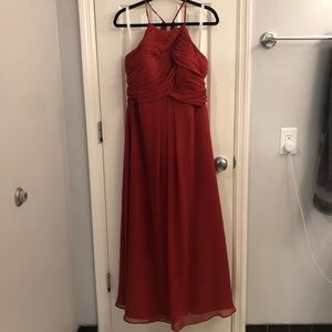 Azazie Ginger Bridesmaids Dress - Rust
